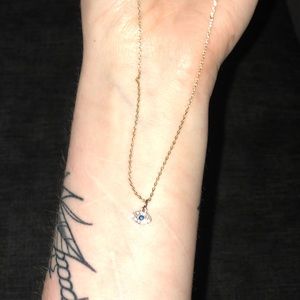 Eye, American Eagle necklace